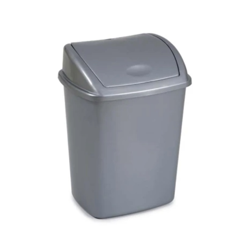 Afvalbak 15 ltr - Grijs